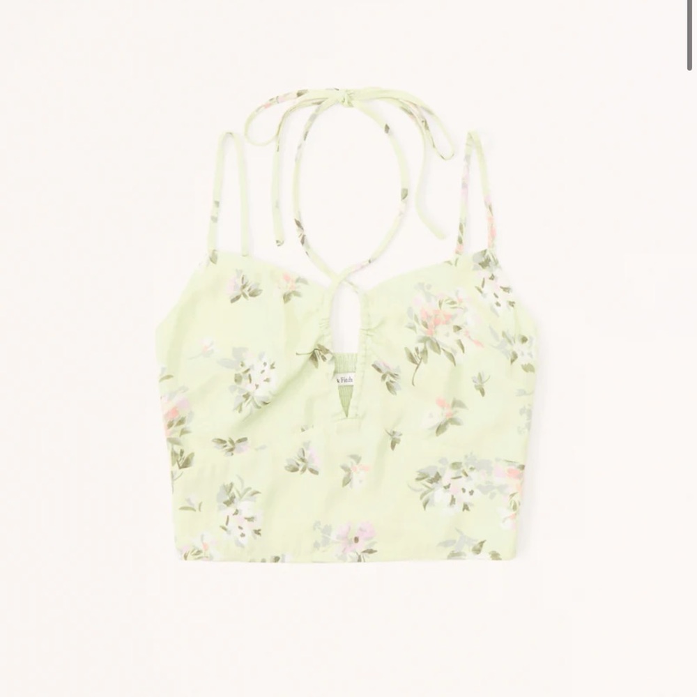 Strappy keyhole cami